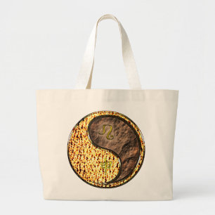 Leo & Earth Monkey Jumbo Stoffbeutel