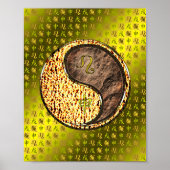 Leo & Earth Monkey Poster (Vorne)