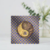 Leo & Earth Ox Karte (Stehend Vorderseite)