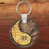 Leo & Earth Rabbit Schlüsselanhänger (Rückseite)