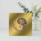 Leo & Earth Rat Karte (Stehend Vorderseite)