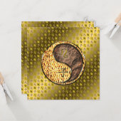 Leo & Earth Rat Karte (Vorderseite/Rückseite Beispiel)