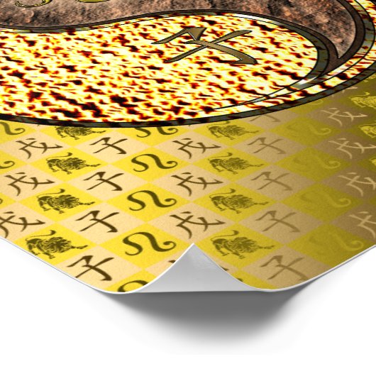 Leo & Earth Rat Poster (Ecke)