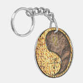 Leo & Earth Rat Schlüsselanhänger (Vorderseite links)