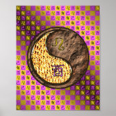 Leo & Earth Rooster Poster (Vorne)