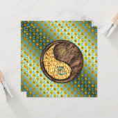 Leo & Earth Snake Karte (Vorderseite/Rückseite Beispiel)