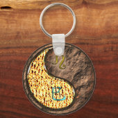 Leo & Earth Snake Schlüsselanhänger (Vorderseite)