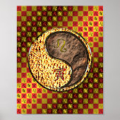 Leo & Earth Tiger Poster (Vorne)