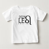 Leo Edition 2024 mit dem Symbol Baby T - Shirt (Vorderseite)