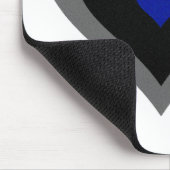 LEO Ehefrau Heart Mousepad (Ecke)