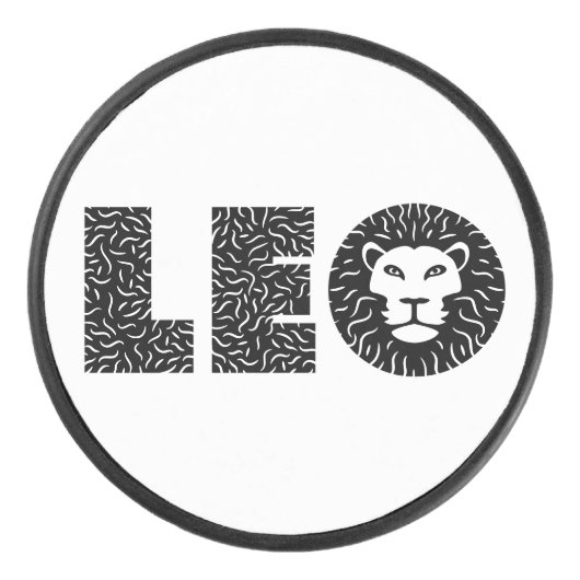 Leo Eishockey Puck (Vorderseite)