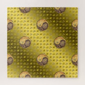 Leo & Erddrache Puzzle (Horizontal)