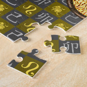 Leo & Erde-Hase Puzzle (Seite)
