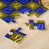 Leo & Erde Ochse Puzzle (Seite)