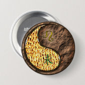Leo & Erdziege Button (Vorne & Hinten)