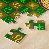 Leo & Erdziege Puzzle (Seite)