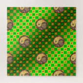 Leo & Erdziege Puzzle (Horizontal)