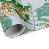 Leo Exotic Dschungel Geschenkpapier (Rolleneckpunkt)
