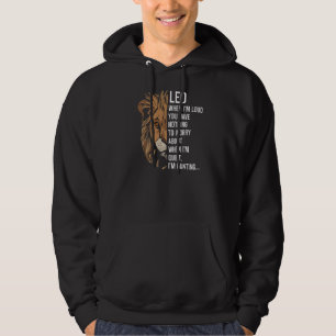 Leo Facts Sprichwort Astrologie Horoskop Geburtsta Hoodie