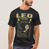 Leo Facts Tshirt (Vorderseite)