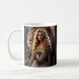 Leo Female Astrologische Tasse