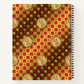 Leo & Feuer Tiger Notizblock (Rückseite)