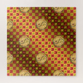 Leo & Feuer Tiger Puzzle (Horizontal)