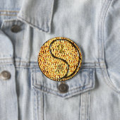 Leo & Feuerdrache Button (Beispiel)