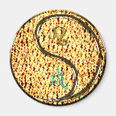 Leo & Feuerhund Magnet (Vorne)