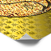 Leo & Fire Dragon Poster (Ecke)