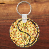 Leo & Fire Dragon Schlüsselanhänger (Rückseite)