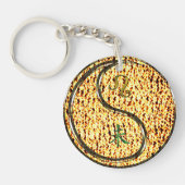 Leo & Fire Goat Schlüsselanhänger (Vorderseite)