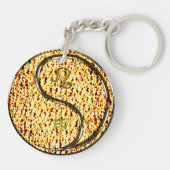 Leo & Fire Monkey Schlüsselanhänger (Rückseite)