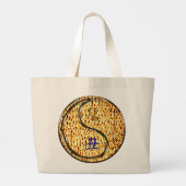 Leo & Fire Ox Jumbo Stoffbeutel (Rückseite)