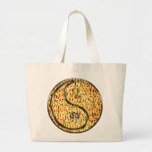 Leo & Fire Rabbit Jumbo Stoffbeutel (Vorne)