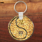 Leo & Fire Rabbit Schlüsselanhänger (Vorderseite)