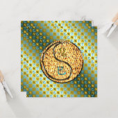 Leo & Fire Snake Karte (Vorderseite/Rückseite Beispiel)