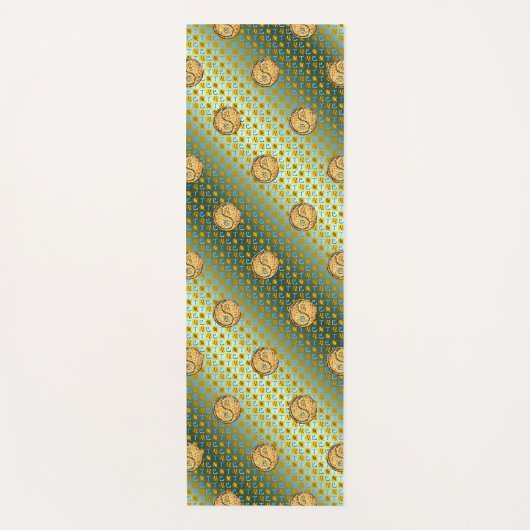 Leo & Fire Snake Yogamatte (Vorderseite)