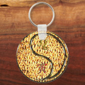 Leo & Fire Tiger Schlüsselanhänger (Rückseite)