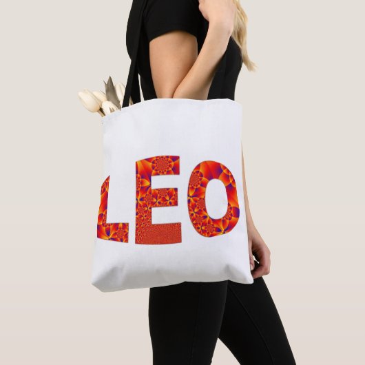 Leo - Firey Orange Yellow Blue Tasche (Von Nahem)