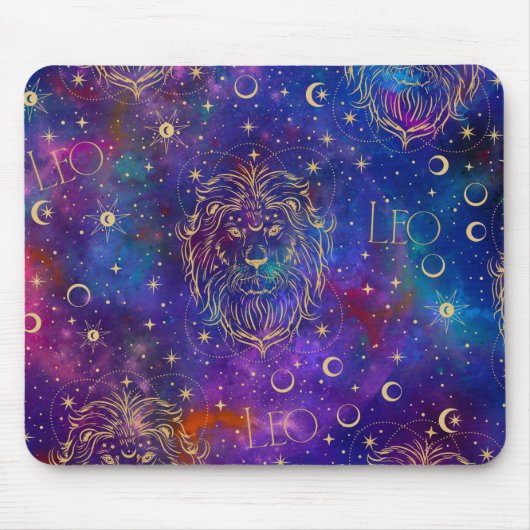 Leo Galaxy Mousepad (Vorne)