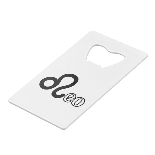 Leo Geldbeutel Flaschenöffner (Rückseite Schrägansicht)