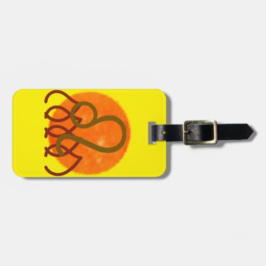 Leo Gepäckanhänger (Vorderseite horizontal)