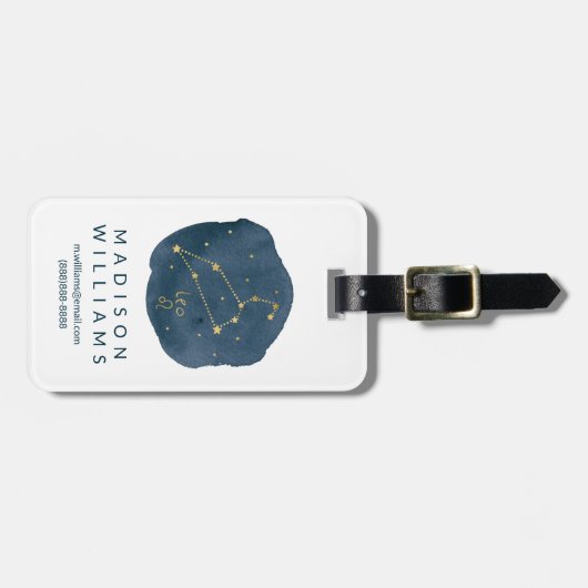 Leo Gepäckanhänger (Vorderseite horizontal)