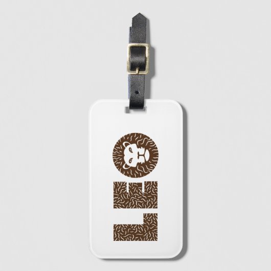 Leo Gepäckanhänger (Vorderseite Vertikal)