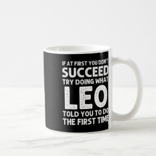 Leo Gift Name Personalisiert Geburtstag Funny Chri Kaffeetasse