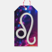 Leo Gift Tag Geschenkanhänger (Rückseite)