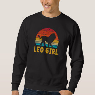 Leo Girl Zodiac Sign Sweatshirt