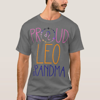 Leo Grandma Proud Oma Zodiac Symbol Astrologie T-Shirt