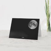 Leo Greeting Card Feiertagskarte (Rückseite)